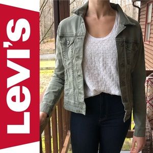 Levi’s Green Jean Jacket